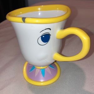 Beauty and the beast chip cup